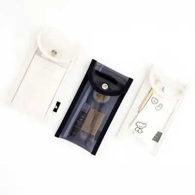 Koi Button Pencil Pouch 3 Color