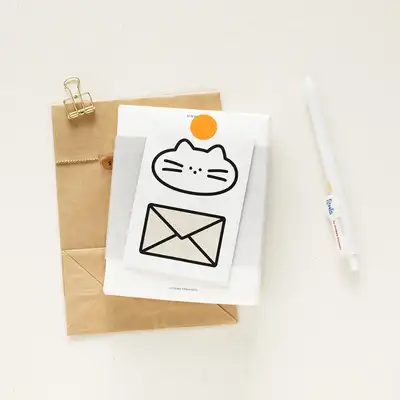Here There Envelope S (Set of 4)
