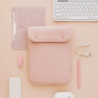 Button Tablet PC Pouch 11-inch 5 Colors