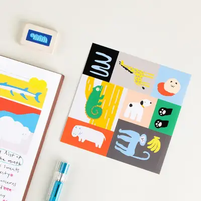 Little Things Remover Square Sticker 3 Types