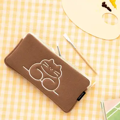 Here There Pencil Long Pouch 4 Colors
