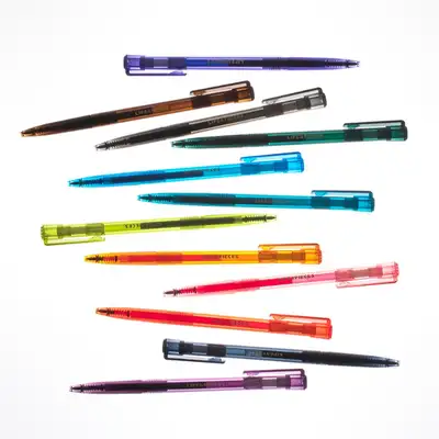 Life and Pieces Clear Gel Pen 0.5mm (14 Colors)