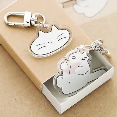 Here There Acrylic Keyring (4 Types)