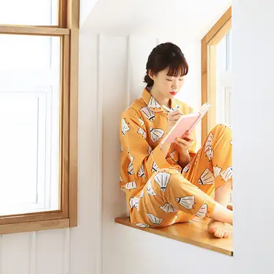JamJam Pajama Cotton Set - Shuttlecock