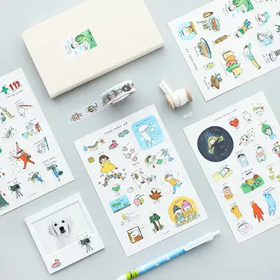Pat Pat Deco Removable Sticker ver.9