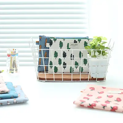 Jamjam Coated Square Pouch