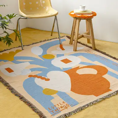 Little Things Woven Blanket - Vase
