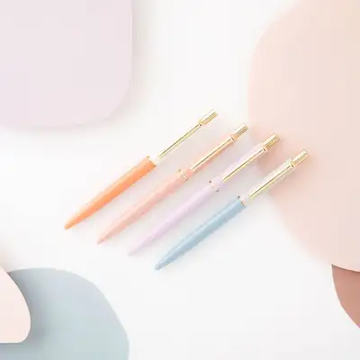 Life and Pieces Classic Ballpoint Pen 0.5mm 4-Type Set (Black)