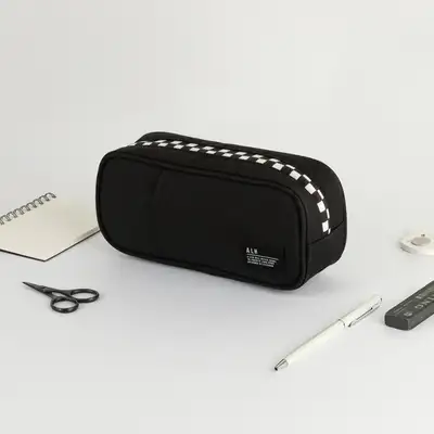 Checker Point Pencil Pouch