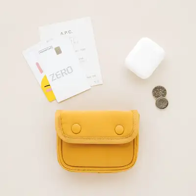 Button Card Pouch 5 Color