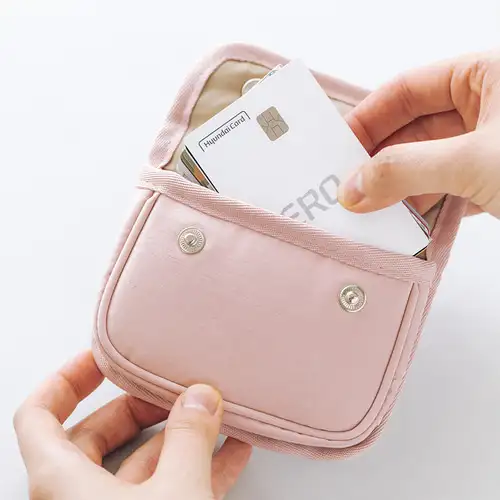 Button Card Pouch 5 Color — 5