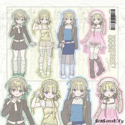 [Season Story] Cozy Mood Lookbook Sticker