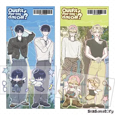 [Season Story] What Should Off-En Wear? Piece Sticker Set (Ben ver/Rio ver)