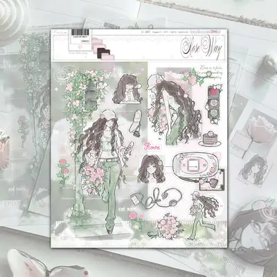 Huae Rose Way Sticker