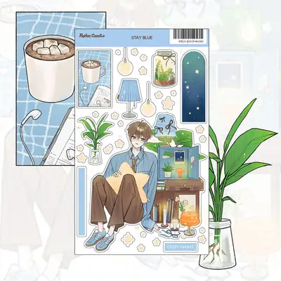 [Rotten Candle] Stay Blue Sticker