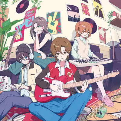 [Dore] High School Band Club - Band Row Postcard