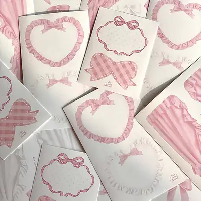 [Ato and Bandi] Pink Room Kraft Paper Pack