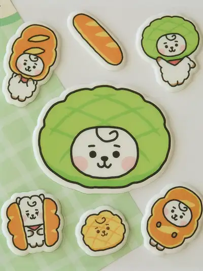 BT21 RJ ベイビー ベーカリー ステッカー