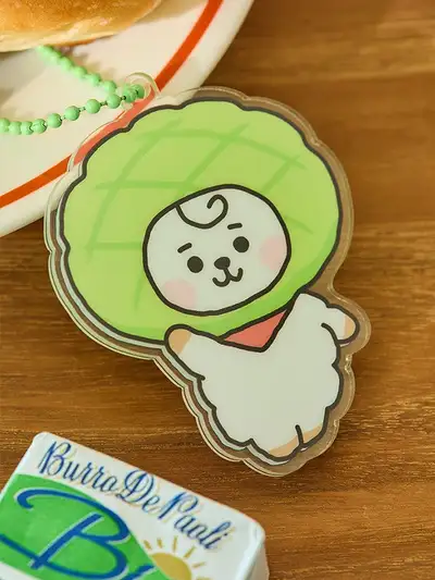 BT21 RJ ベイビー ベーカリー アクリルキーリング