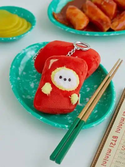 BT21 CHIMMY ミニニ BUNSIK ぬいぐるみキーリング