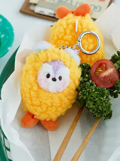 BT21 MANG ミニニ BUNSIK ぬいぐるみ キーリング