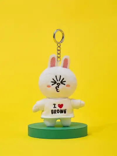 ラインフレンズ コニ オリジナル プラッシュキーリング (カップル)