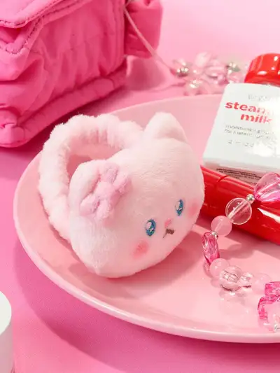 ミニニ キャットニニ にゃあぎ プラッシュ ヘアゴム