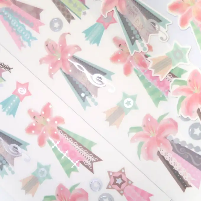 スティッカーズ Lily Rosette ステッカー