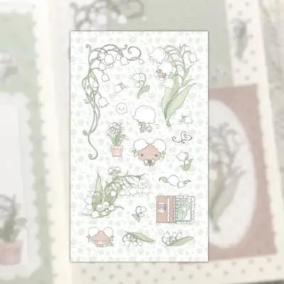 Sweet Lily Chew Chew's Lily of the Valley Sticker