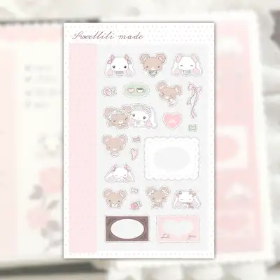Sweet Lily Daily Lovely Transparent Sticker