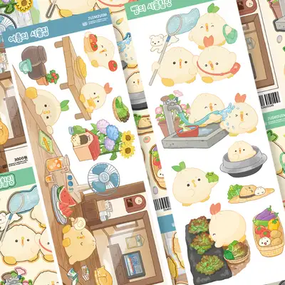 Juimjuim Bbam and Countryside Sticker 2type