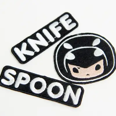 I Don't Like This Kind of Hero Embroidered Patch Set of 3