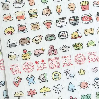 Deco Boko Clear Diary Sticker