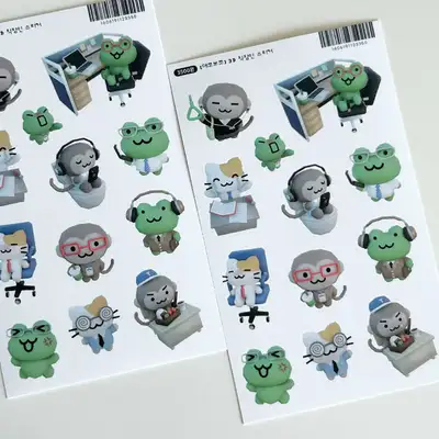 Deco Boco 3D Office Worker Sticker