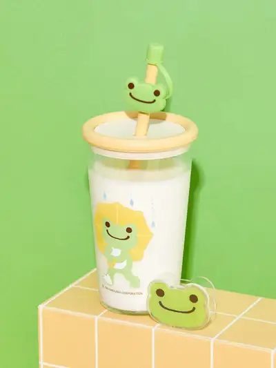 ピクルス・ザ・フロッグ ストロー付きキャップタンブラー