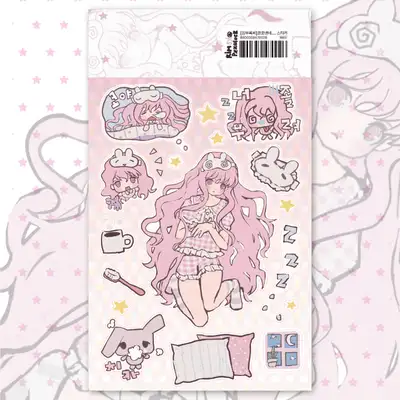 Kim Burogssi Coco Nene Sticker
