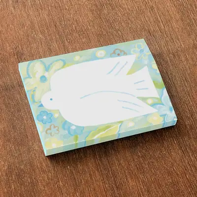 Fmong Summer-Dividing Bird Memo Pad