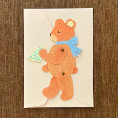 Promong Articulated Figure Letter Paper Bear