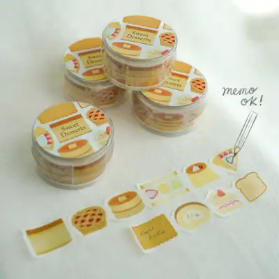 Fremon Sweet Dessert Die-Cut Masking Tape