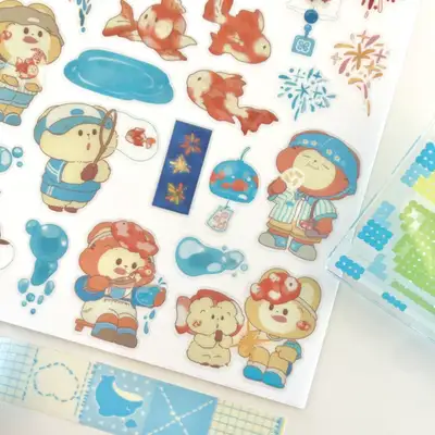 Studio Chongchong Summer Goldfish Festival Sticker