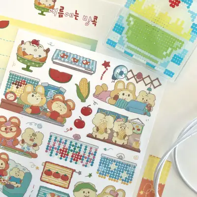Studio Chongchong Summer Stay-Home Sticker