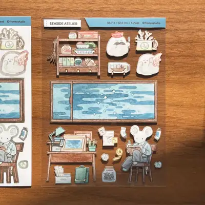 From Two Studio Seaside Atelier Sticker