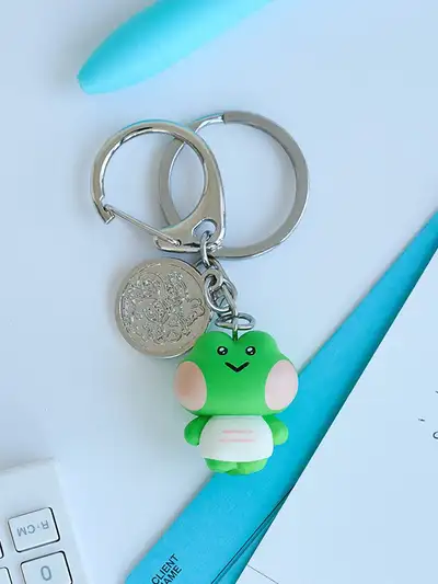 ラインフレンズ ミニニ アンダー ザ プール レニニ フィギュア キーリング