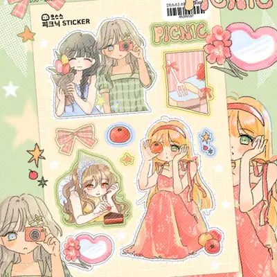 Eusseuseu Shop Picnic Sticker