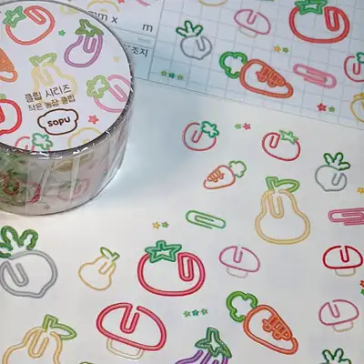 Soupu Small Farm Kiss-Cut Tape