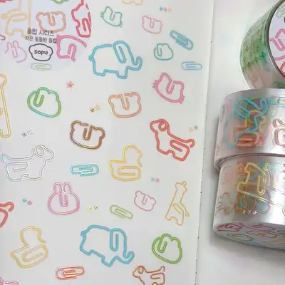 Soofu Little Zoo Kiss-cut Tape