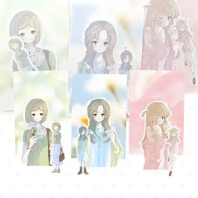 Popo Flower Piece Sticker Pack