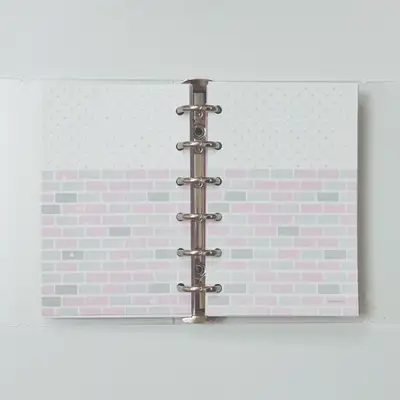Frost Flower A7 Dot Stone Wall Refill Paper 2 Types