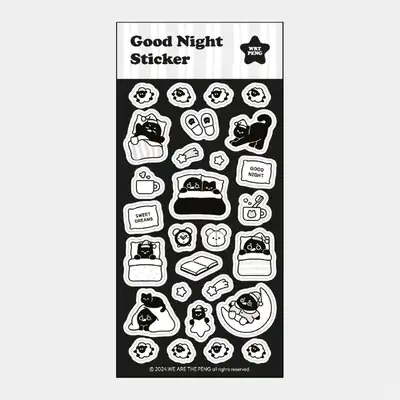 We Are The Peng Good Night Sticker