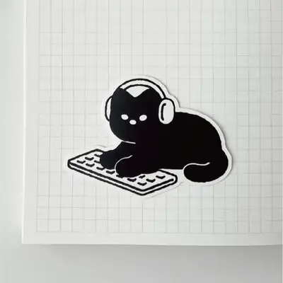 We Are the Peng Keyboard Meow Removable Piece Sticker